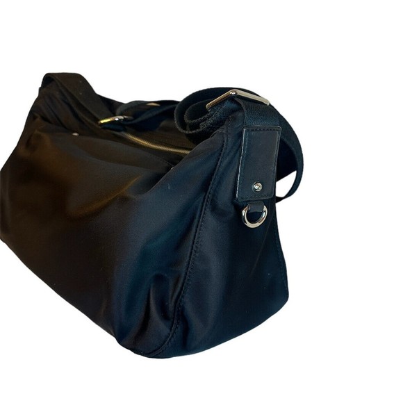 JUICY COUTURE BLACK ADJUSTABLE SINGLE STRAP  CROSSBODY OR SHOULDER BAG - Picture 7 of 12